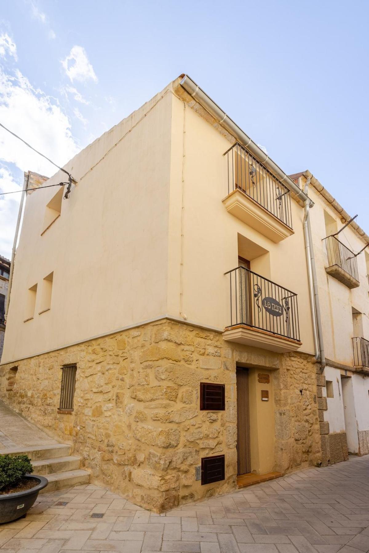 Casa Rural Lo Niu Caseras Exteriér fotografie